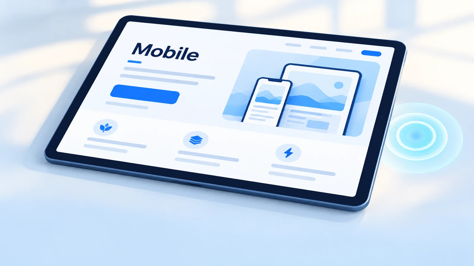 pad with mobile site
